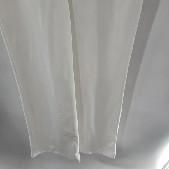 Windsor White Elastic Pull On Back Tie Trousers Size XS - Picture 4 of 13